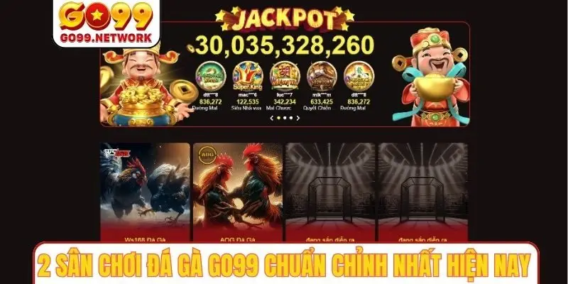 2 sân chơi đá gà GO99 chuẩn chỉnh nhất hiện nay